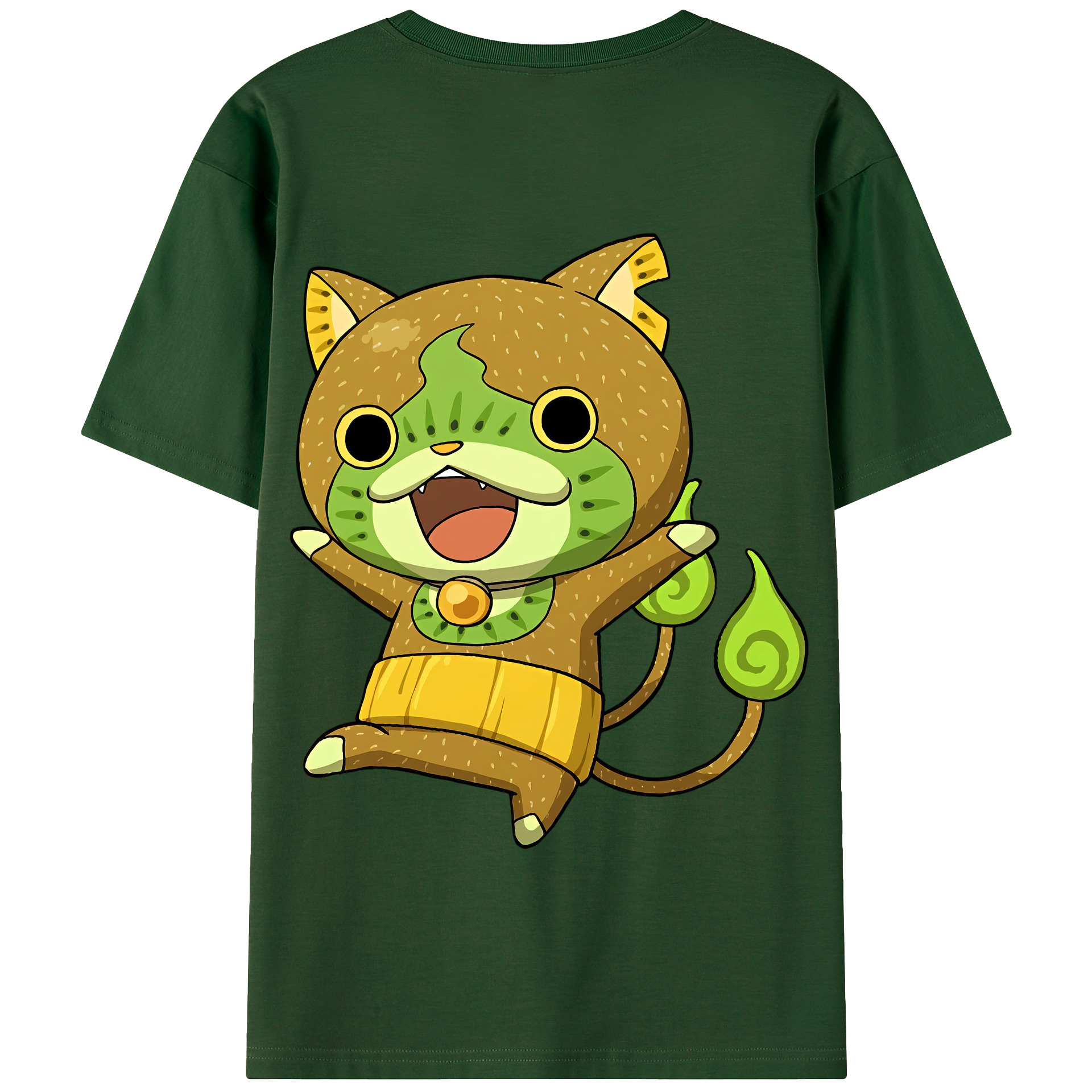 （画像用） 妖怪ウォッチ Yo-kai Watch 綿100％半袖Tシャツ（背面プリント）